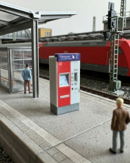 Fahrkartenautomat in H0